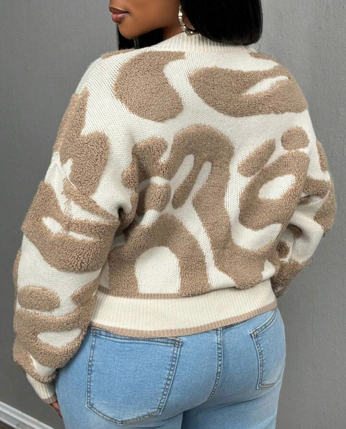 Cropped Cardigan Sweater