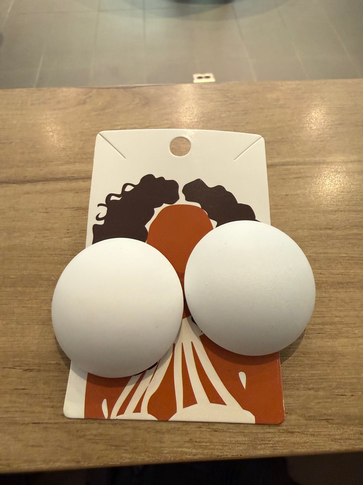 Matte Dome Earrings