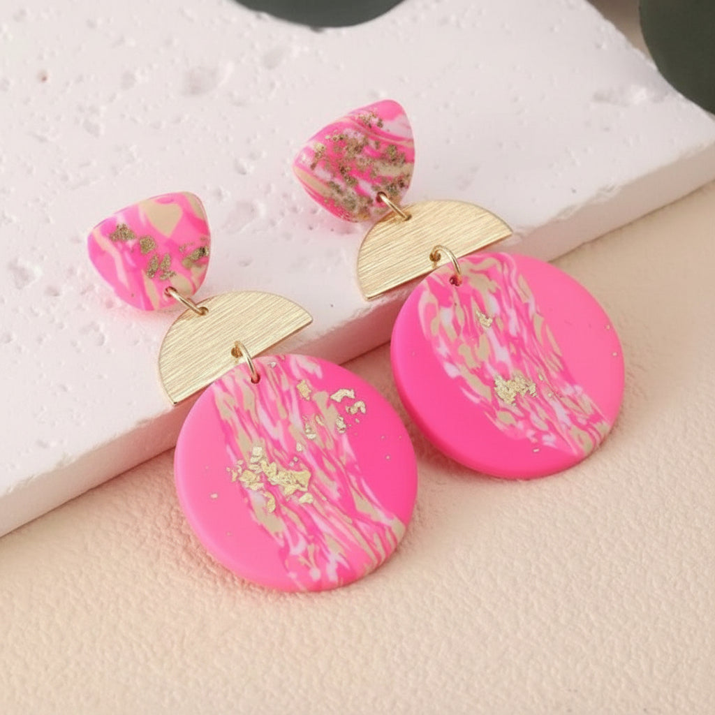 Blush Luxe Drop Earrings