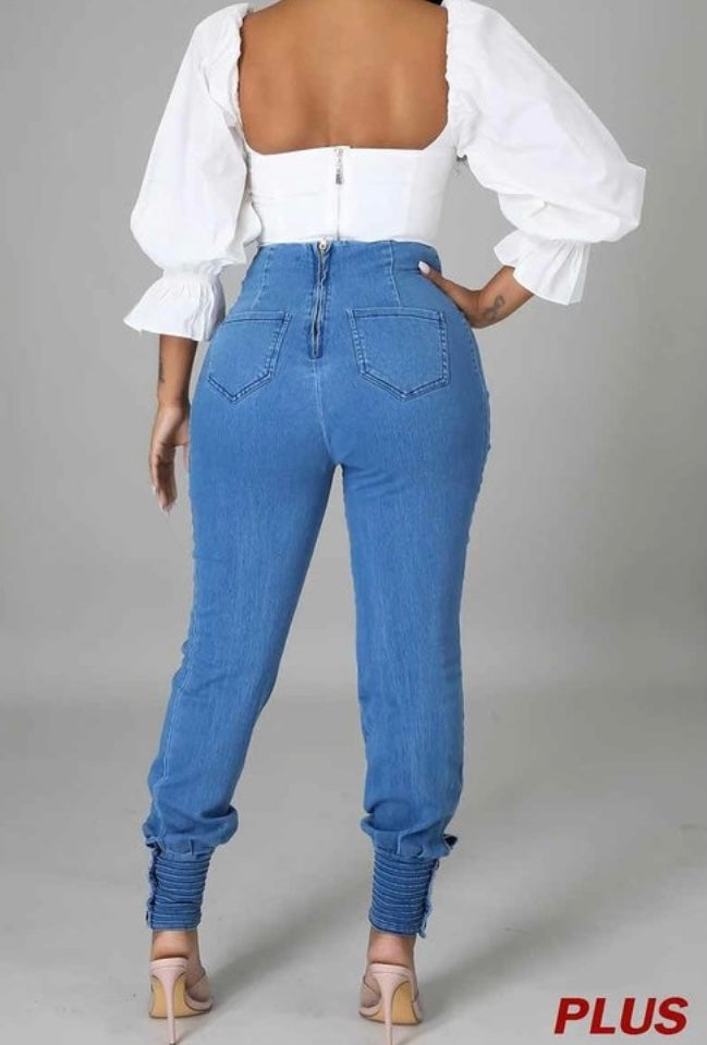 Rockabilly high best sale waisted jeans