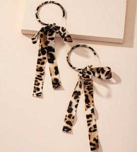 Leopard Hoops