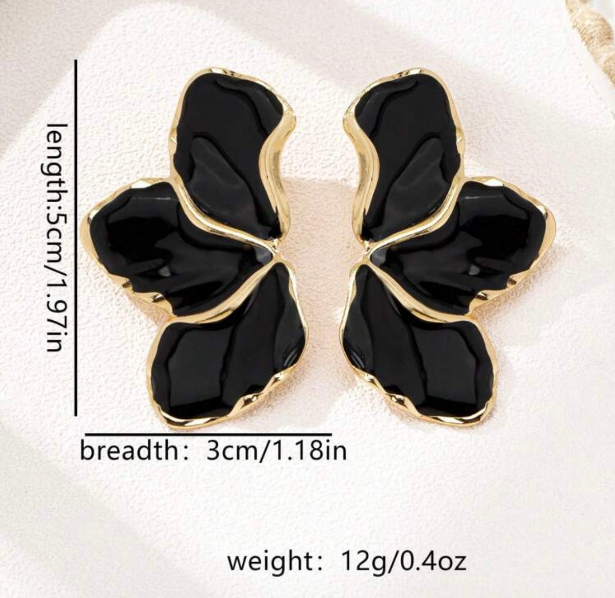 Vintage Petal Earrings