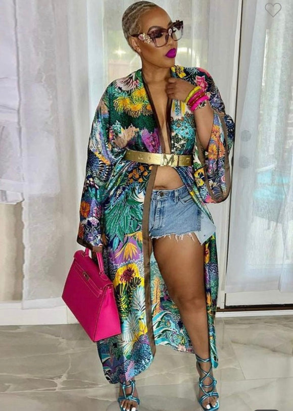 Multi Colored kimono