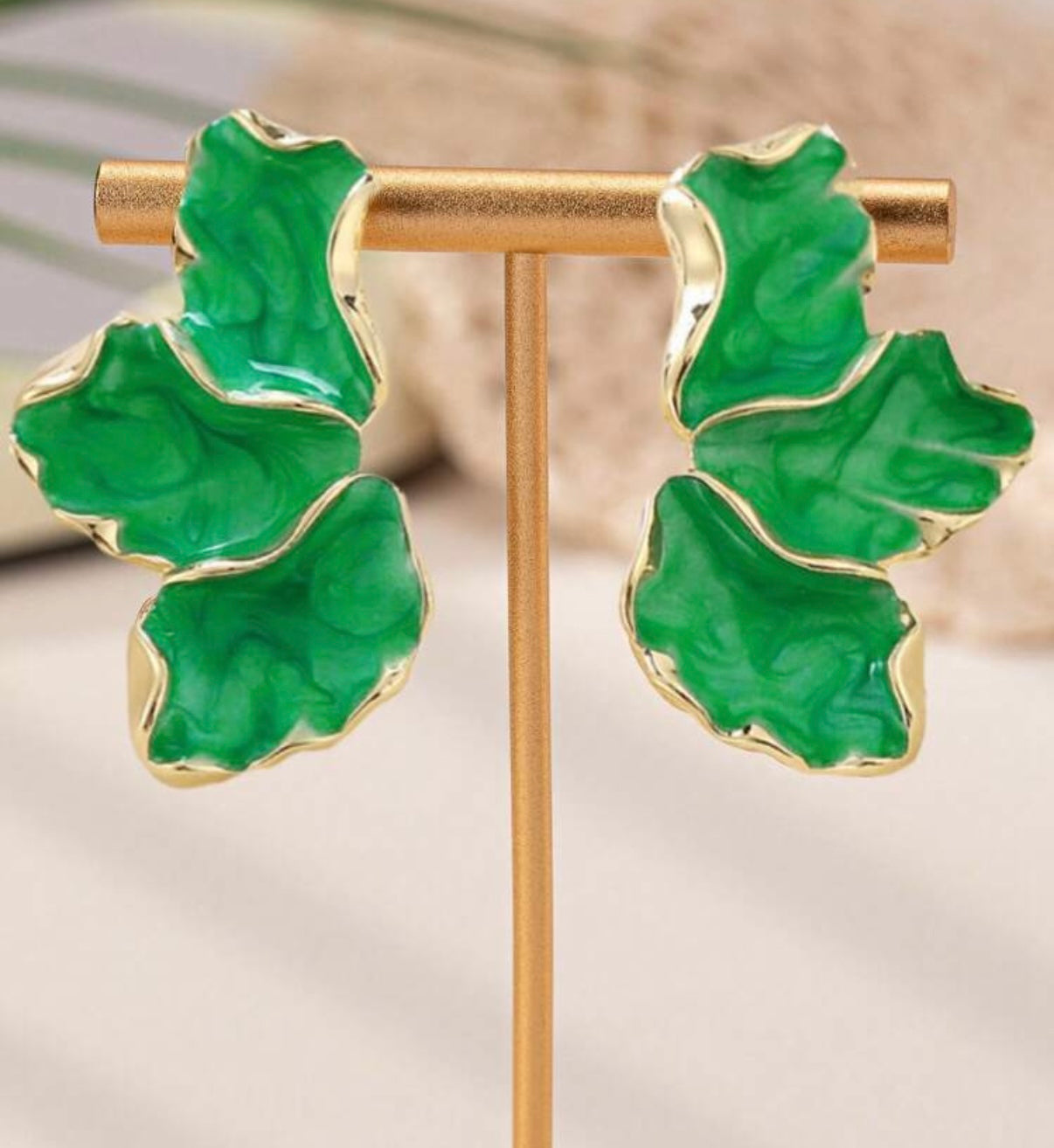 Vintage Petal Earrings