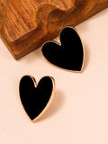 Heart Shape Stud Earrings