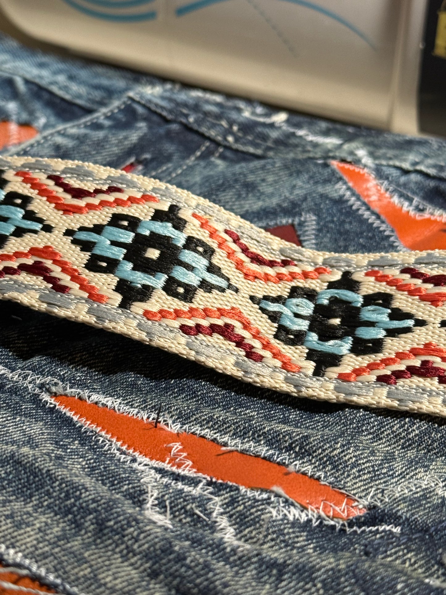 Uptown Denim Crossbody