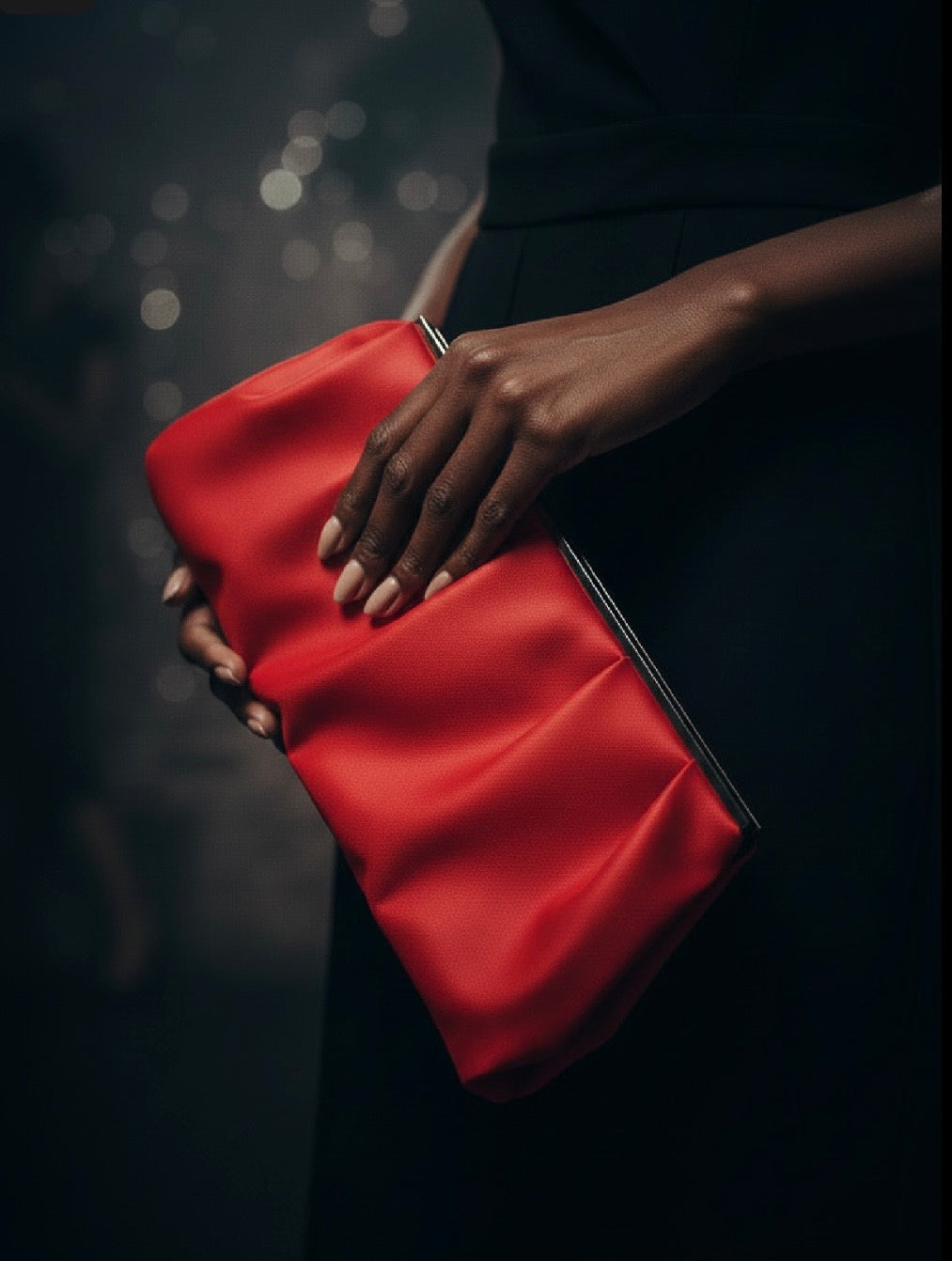 Scarlet Premier Clutch