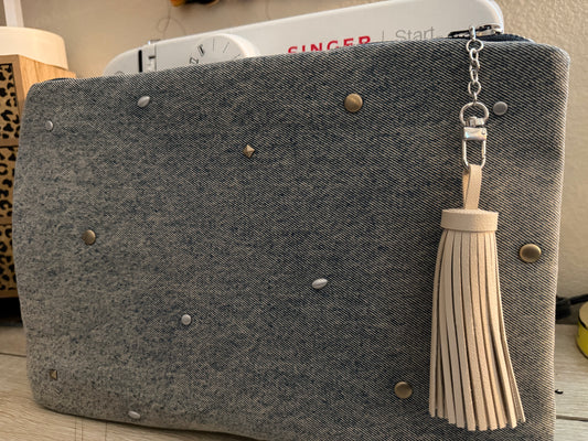 Darlin Denim Clutch