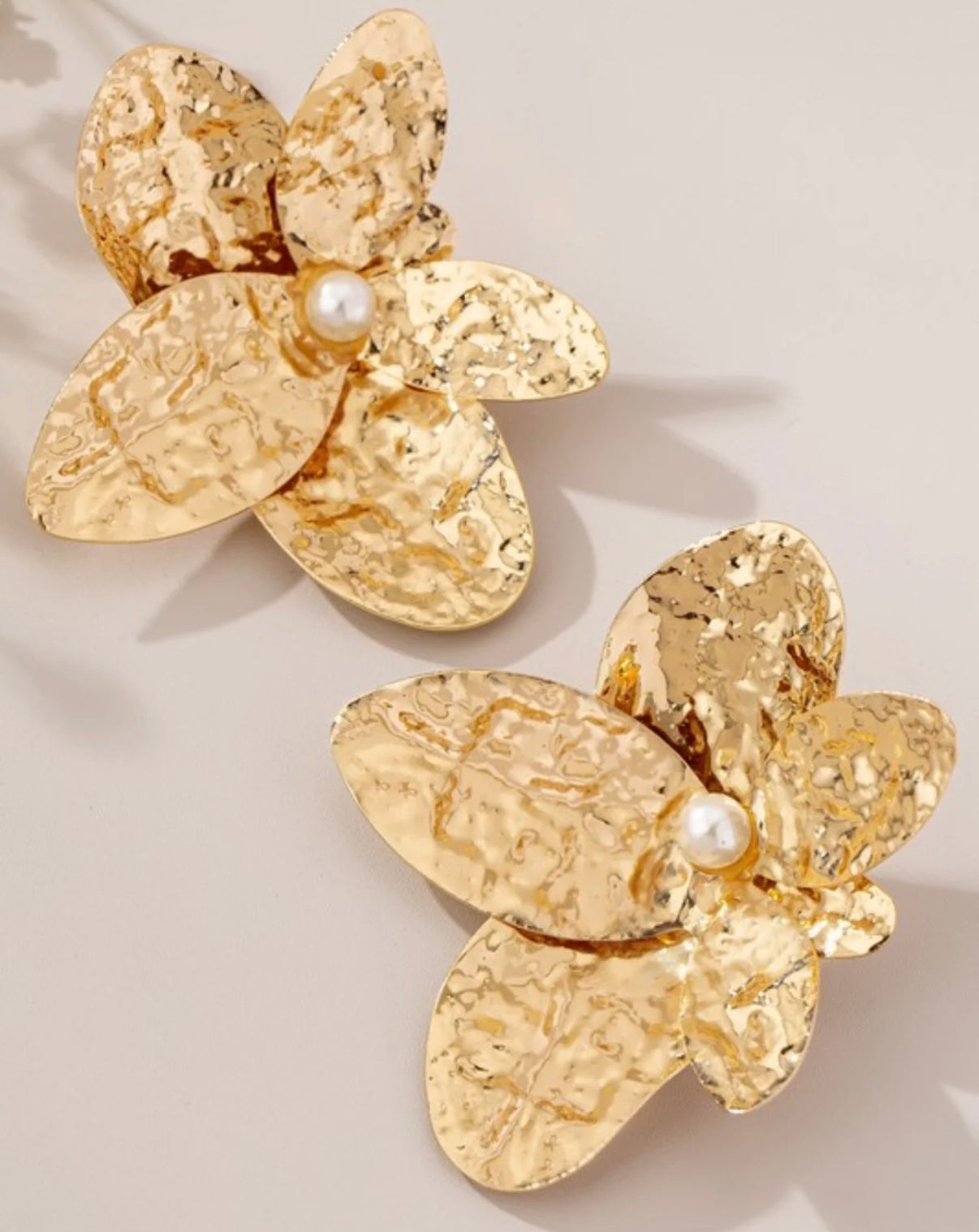 Gold Meadow Bloom Earrings