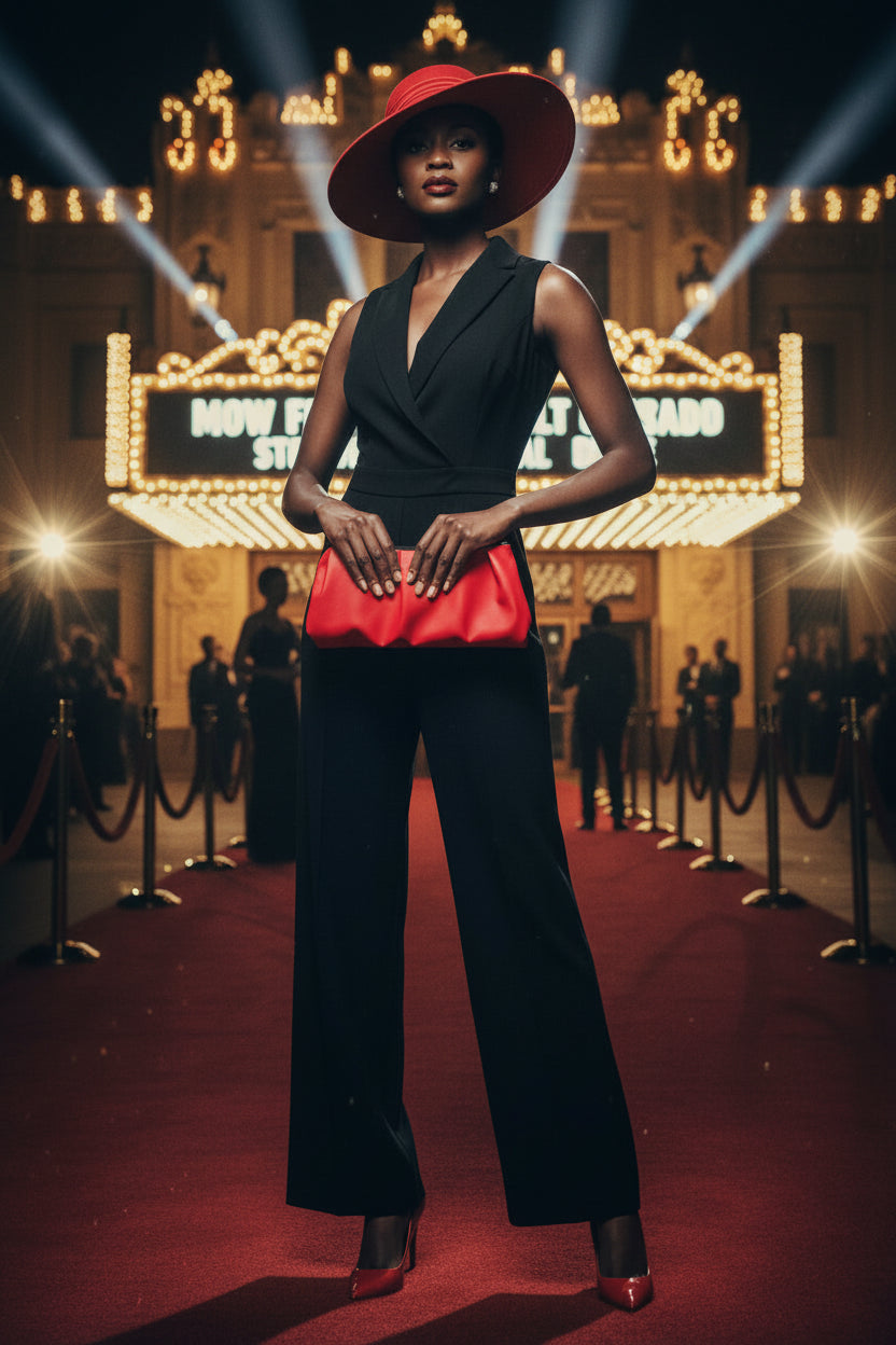 Scarlet Premier Clutch