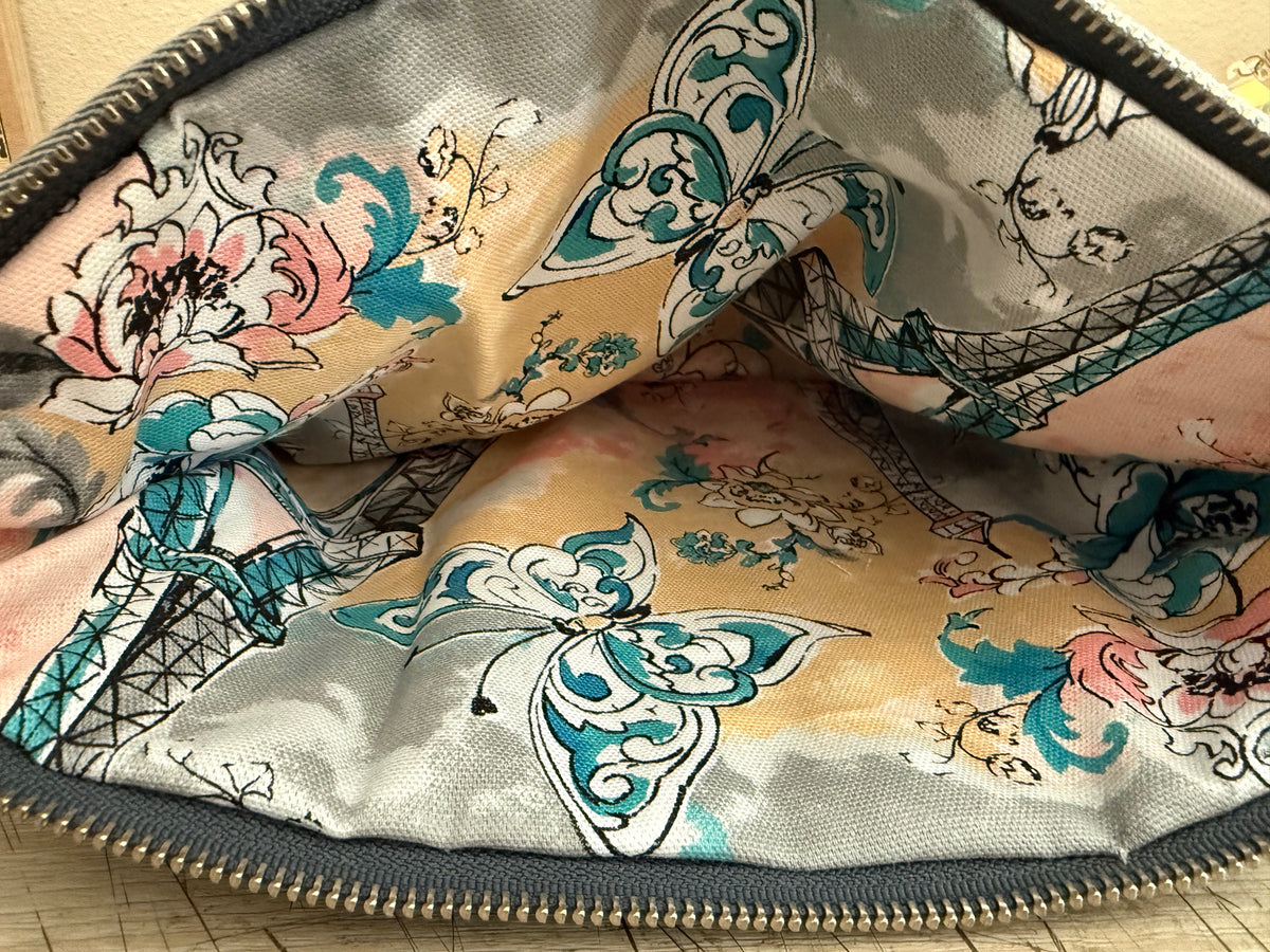 Darlin Denim Clutch