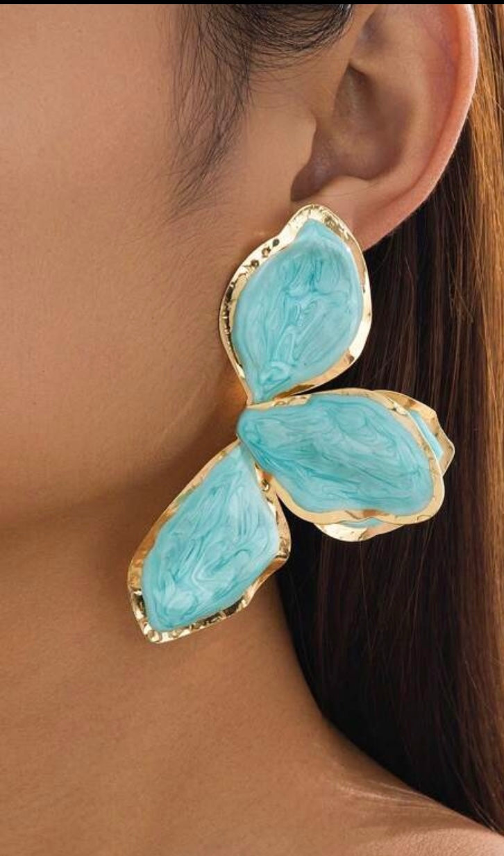 Spring Fling Flower Earrings