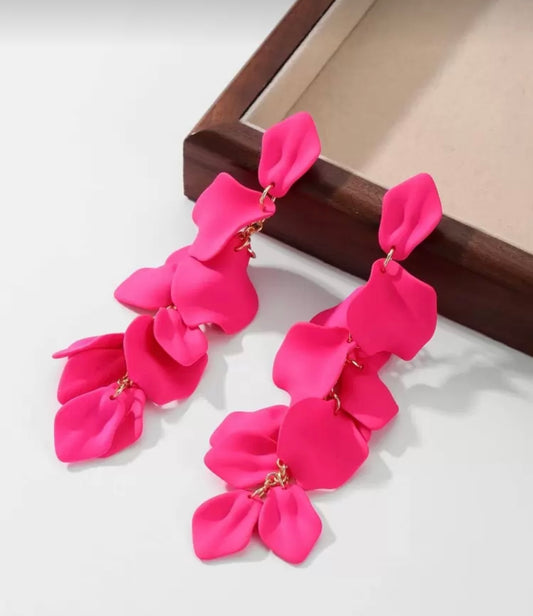 Petal Drop Earrings