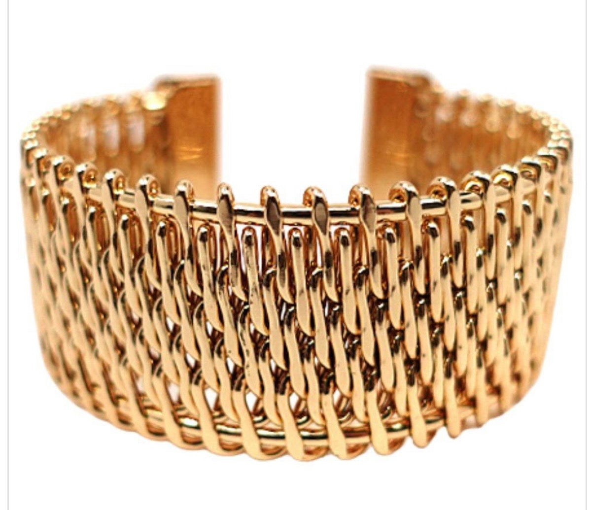 Woven Cuff Bracelet