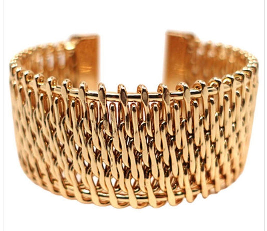 Woven Cuff Bracelet