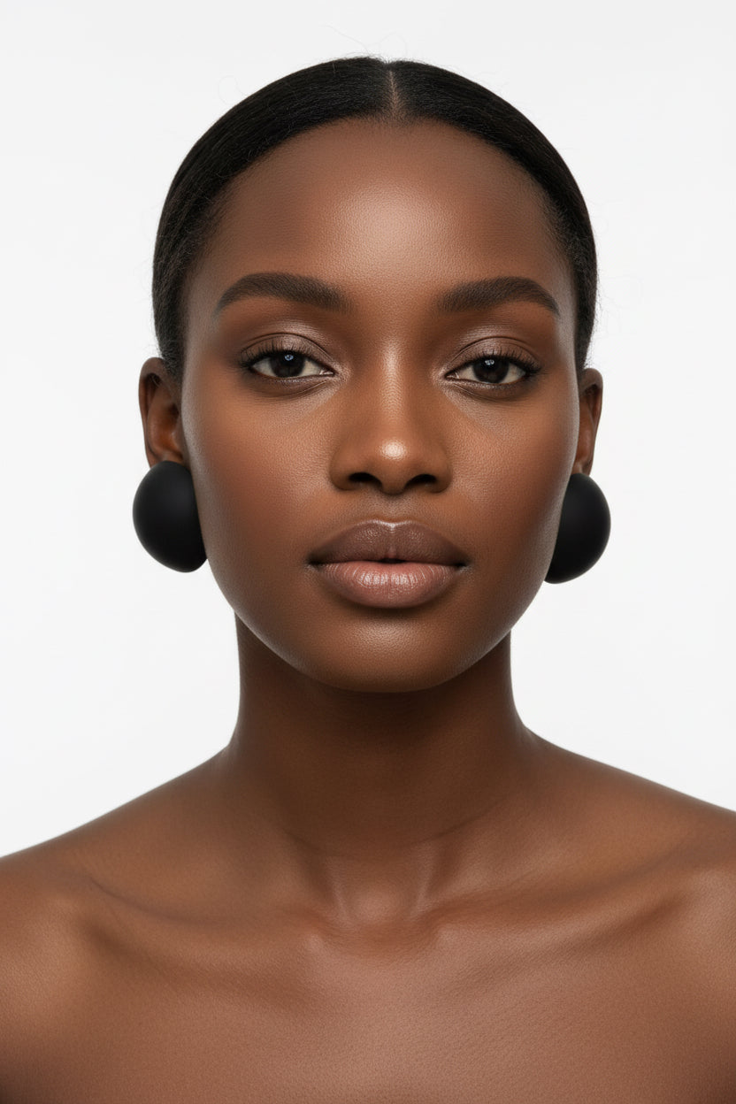 Matte Dome Earrings