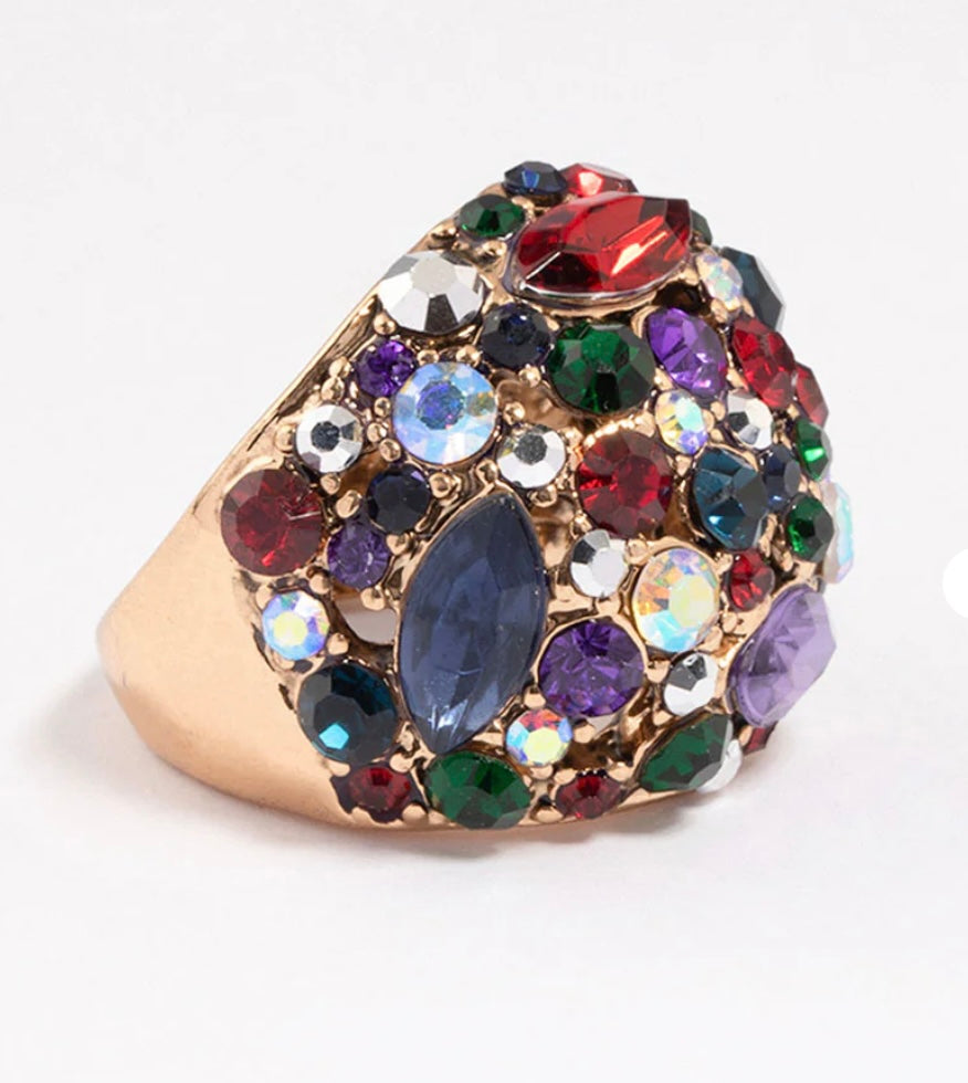 Aurora Jewel Dome Ring