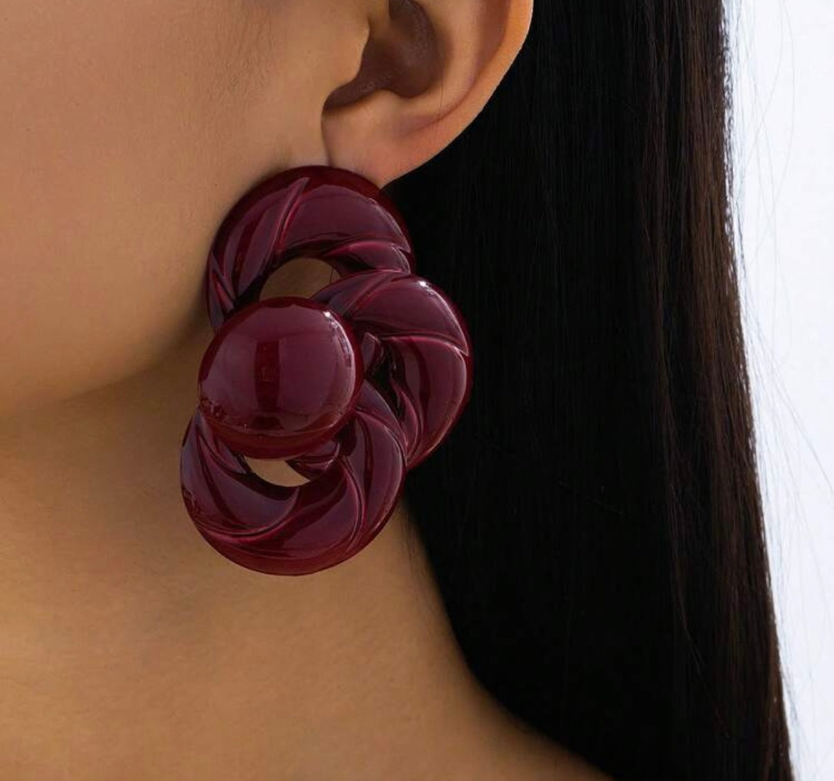 Berry Luxe Earrings
