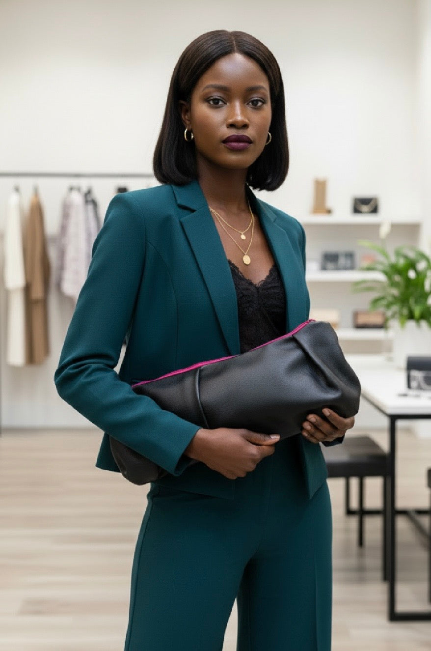 Mahogany Clutch