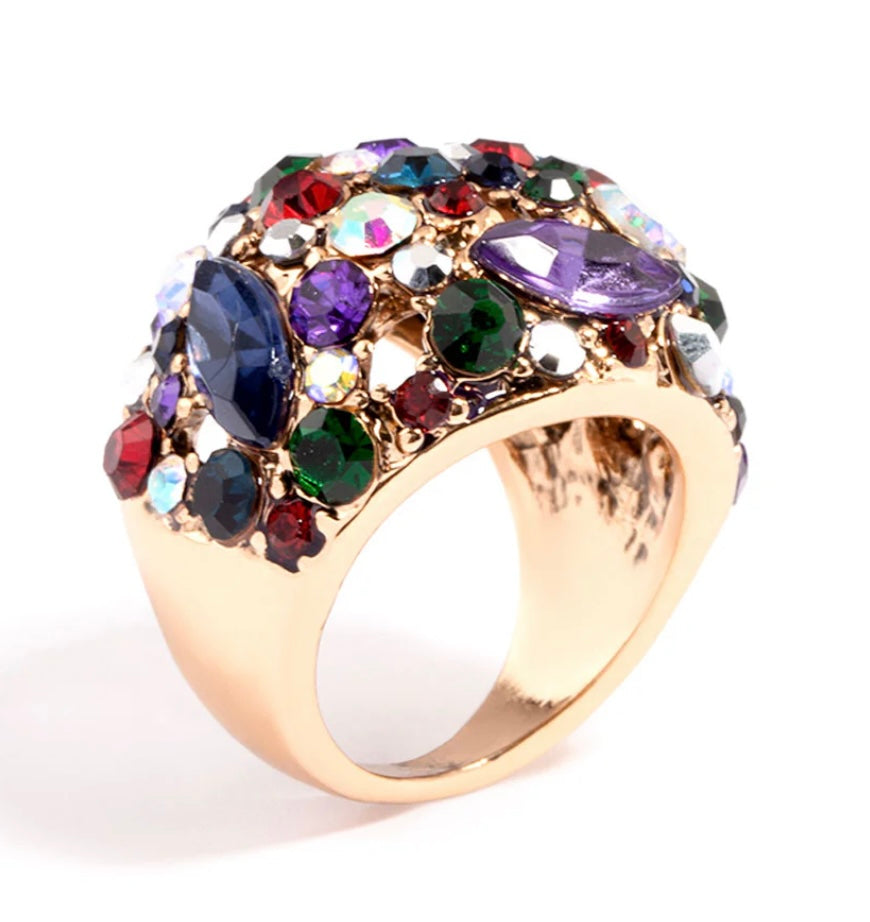 Aurora Jewel Dome Ring
