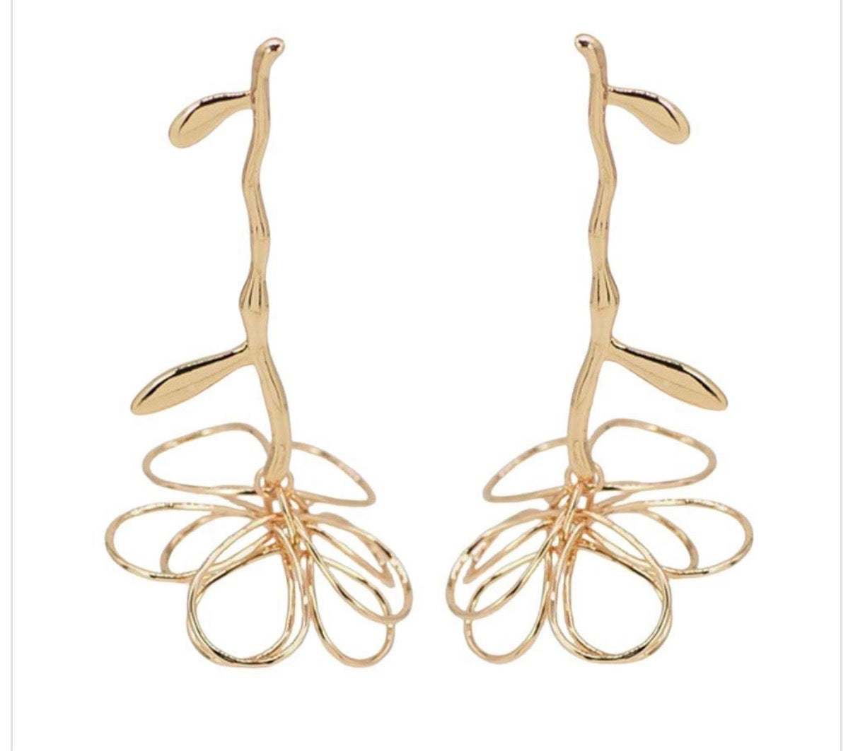 Vine Statement Earrings