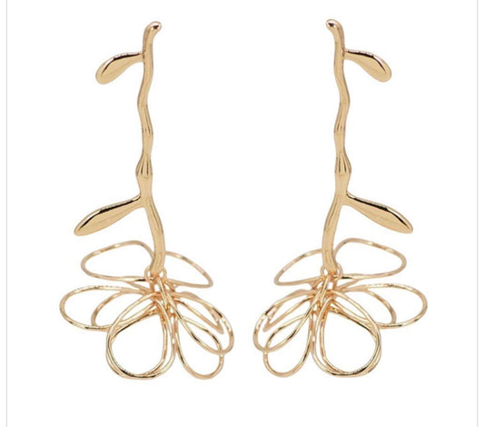 Vine Statement Earrings