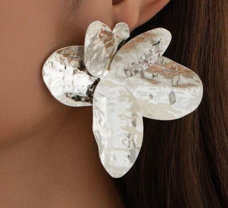 Gold Meadow Bloom Earrings