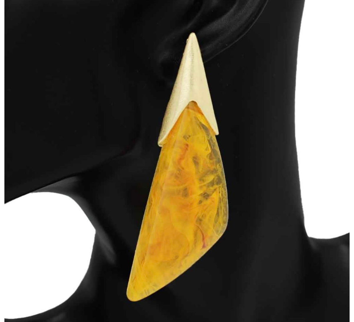 Royal Edge Geometric Earrings