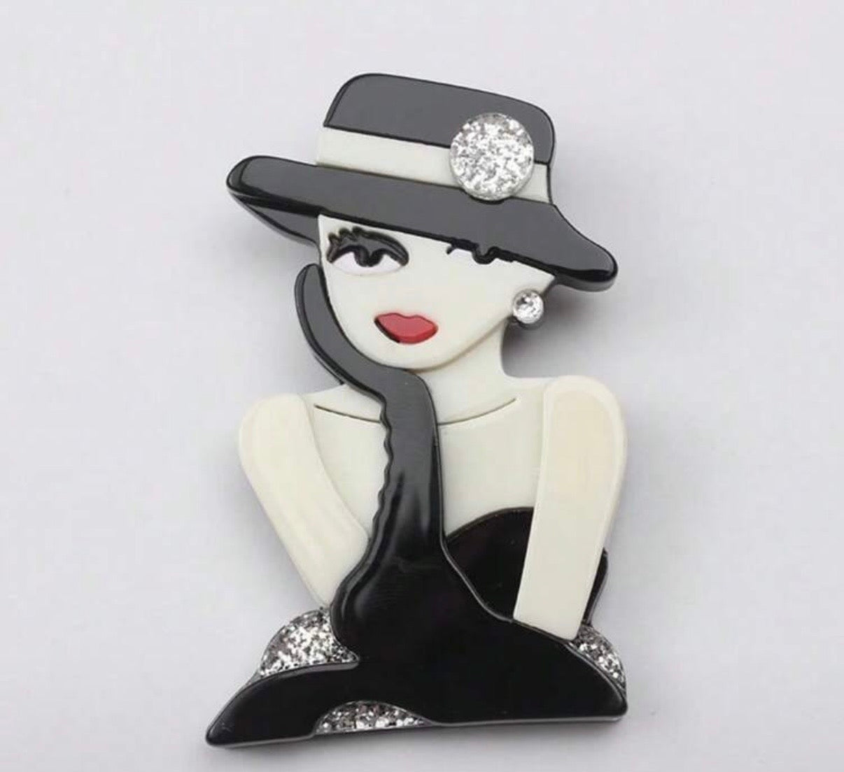 Elegant Lady Brooch