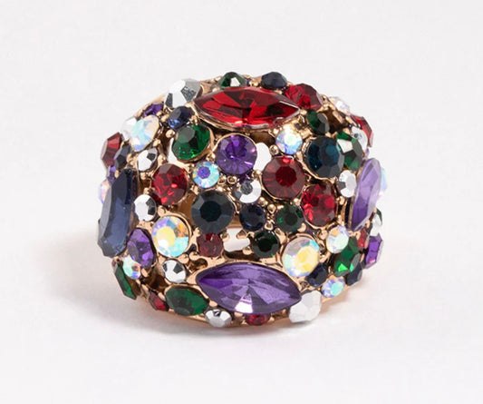 Aurora Jewel Dome Ring