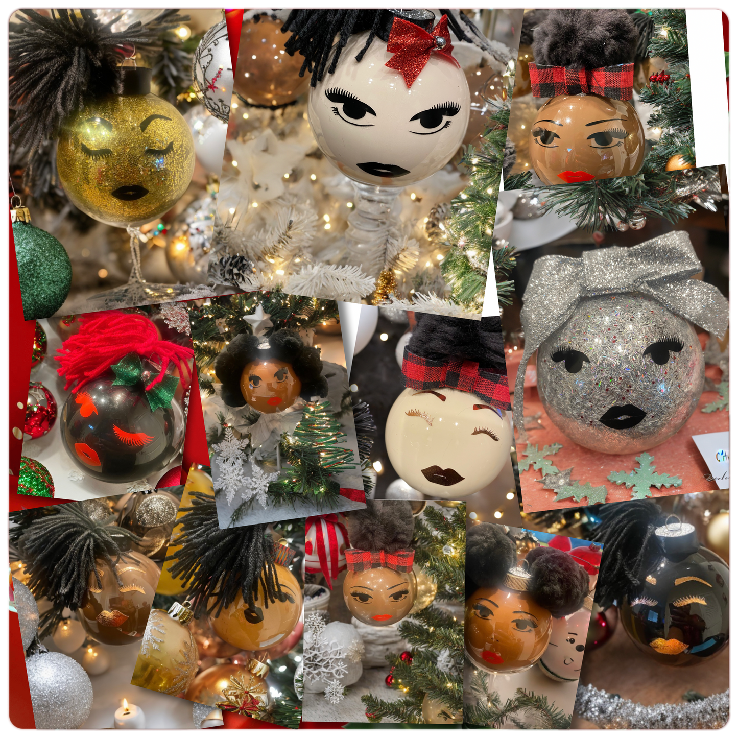 Sasse Girle Ornaments